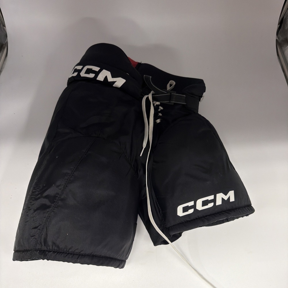 CCM Next Senior Ice Hockey Pants, Med Black youth